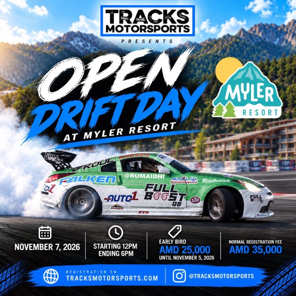 Open Drift Day at Myler Resort poster